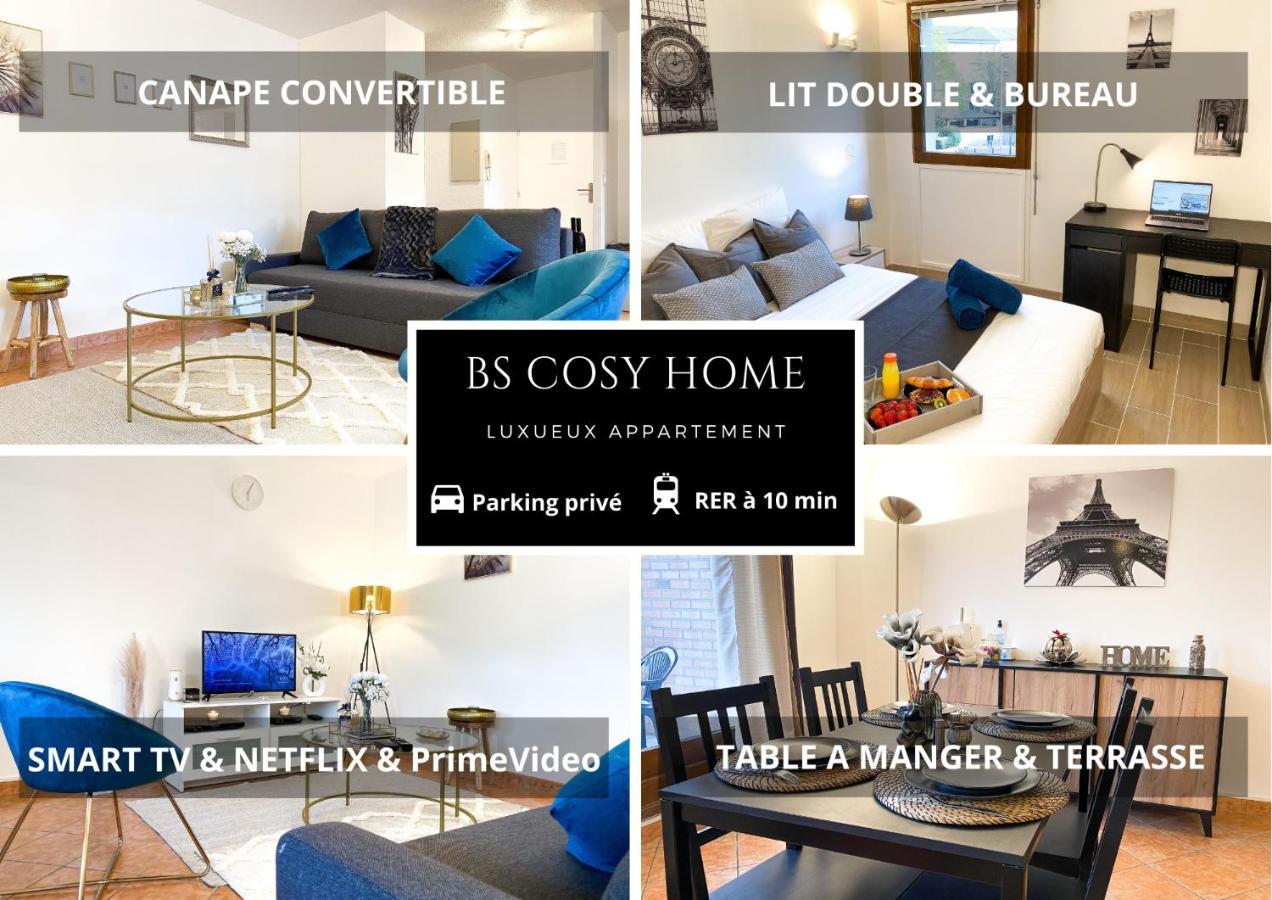 Courcouronnes Luxueux Appartement Evry Centre - Parking - Rer A 10 Min מראה חיצוני תמונה
